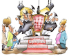 Cartoon: Bürgerdialog Wünsch dir was (small) by HSB-Cartoon tagged bürgerdialog,bürgerforen,bürgerdebatte,bürgerbeteiligung,bürgerbefragung,wünsch,dir,was,könig,wahlen,bundestagswahl,landtagswahl,kommunalwahl,kreistagswahl,wahlgang,karikatur,lokalpolitik,kommunalpolitik,wahlwerbung,parteien,politik,pressezeichner,thron,rampenlicht,forderung,zuhören,politikverdrossenheit,mitmachen