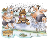 Cartoon: Eisbaden (small) by HSB-Cartoon tagged eisbaden,badesee,winter,natursee,kälte,winterzeit,badegast,baden,erfrieren,frieren,frost,cartoon,cartoonzeichner,karikatur,abhärten,abgehärtet,unerschrocken,hart,naturbursche,wimnterbaden,gesundheit,wassertemperatur,immunsystem,stärken,kreislauftraining,kältereize