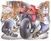 Cartoon: Fatbike (small) by HSB-Cartoon tagged fatbike,radfahren,radfahrer,bike,fahrrad,fahrspaß,fahrverbot,rücksichtslos,abiat,fahrweise,cartoon,jugendlich,ausweichen,belästigung,radlerunfall,unfallgefahr,gefährder,gefahrenstelle