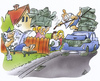 Cartoon: holiday start (small) by HSB-Cartoon tagged holiday,vacation,car,luggage,baggage,gepäck,urlaub,ferien,urlaubsbeginn,familie,family,cartoon,karikatur,caricature,hsb,airbrush