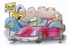 Cartoon: Knöllchen (small) by HSB-Cartoon tagged knöllchen,polizei,politesse,auto,verkehr,autofahrer,parkverbot,vergehen,strafe,stadt,gemeinde,einnahme,cartoon,karikatur,airbrush