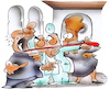 Cartoon: Männergrippe (small) by HSB-Cartoon tagged doc,doctor,hospital,ill,men,sick,women,airbrush,arzt,arztbesuch,blau,machen,erkältung,facharzt,frau,grippal,grippe,grippewelle,hausarzt,hsb,hsbcartoon,infekt,karikatur,konsultieren,krank,krankfeiern,krankheit,krankheitswelle,krankschreibung,lokalkarikatur,mann,männer,männergrippe,schnupfen,untersuchung,viren,virus,winter,winterzeit,medizin,mediziner