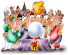 Cartoon: Neujahr (small) by HSB-Cartoon tagged airbrush,ausblick,cartoon,glaskugel,hsb,hsbcartoon,jahreswechsel,karikatur,kirche,lokalkarikatur,neujahr,politik,politiker,silvester,sport,verein,vereine,vorhersage