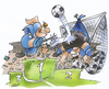 Cartoon: Spitzenspiel (small) by HSB-Cartoon tagged fussball ball sport spiel liga regionalliga fussballspieler tor goal spitzenspiel meister cartoon karikatur sportkarikatur airbrush