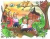 Cartoon: spring in Germany (small) by HSB-Cartoon tagged spring,