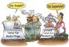 Cartoon: Tafel für Bedürftige (small) by HSB-Cartoon tagged tafel,bedürftigentafel,bedürftige,armut,markt,suppe,mittagessen,mahl,mahlzeit,cartoon,karikatur,airbrush