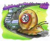 Cartoon: Tempo 30 (small) by HSB-Cartoon tagged tempo,strasse,verkehr,verkehrschild,schnecke,auto,lkw,traffic,road,street,snail,sign,airbrush,car