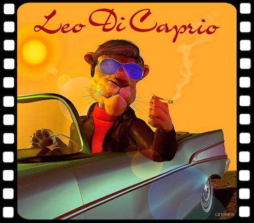 Cartoon: Leo Di Caprio (medium) by Cartoonfix tagged leonardo,dicaprio,movie,actor