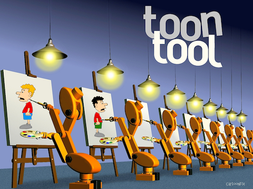 Cartoon: ToonTool (medium) by Cartoonfix tagged cartoons,toon,tool,ki