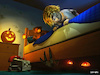 Cartoon: Halloween Fantasie (small) by Cartoonfix tagged halloween,fantasie