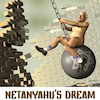 Cartoon: Netanyahus Dream (small) by Cartoonfix tagged netanyahus,dream,wrecking,ball,gaza,palästinenser,vertreibung,genozid,israel,miley,cyrus