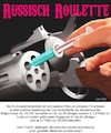 Cartoon: Russisch Roulette (small) by Cartoonfix tagged corona,impfung,astrazeneca,hirnblutung,russisch,roulette