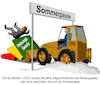 Cartoon: Verschoben... (small) by Cartoonfix tagged heizungsgesetz,gekippt,thomas,heilmann,cdu,verfassungsgericht