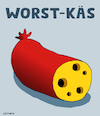 Cartoon: Worst-Käs (small) by Cartoonfix tagged wortspiel,worst,case,wurst,auf,holländisch