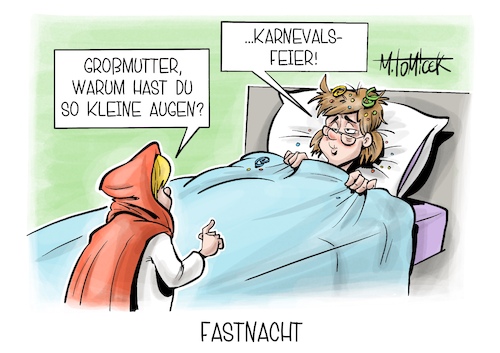 Cartoon: Fastnacht (medium) by Mirco Tomicek tagged karneval,karnevalsfeier,feier,altweiber,weiberfastnacht,fastnacht,fasching,donnerstag,fünfte,jahreszeit,straßenkarneval,kostüme,kostüm,partys,rotkäppchen,großmutter,karikatur,cartoon,pressekarikatur,mirco,tomicek,karneval,karnevalsfeier,feier,altweiber,weiberfastnacht,fastnacht,fasching,donnerstag,fünfte,jahreszeit,straßenkarneval,kostüme,kostüm,partys,rotkäppchen,großmutter,karikatur,cartoon,pressekarikatur,mirco,tomicek