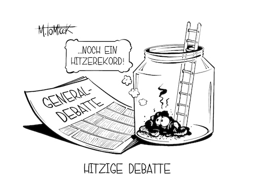 Hitzige Debatte