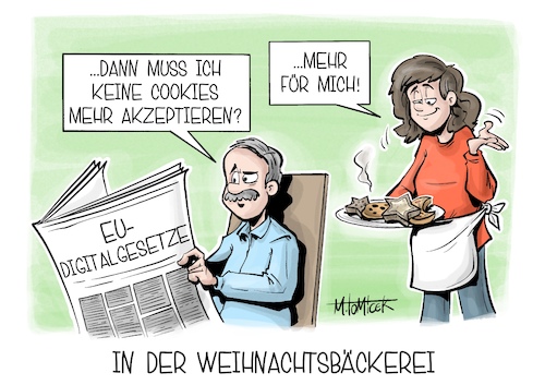 In der Weihnachtsbäckerei