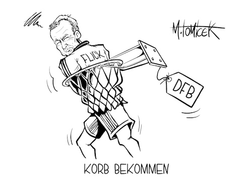 Korb bekommen