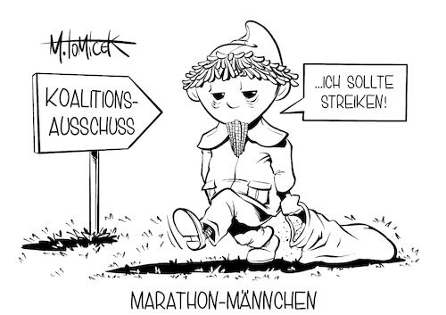 Marathon-Männchen