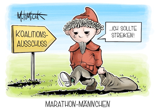 Marathon-Männchen