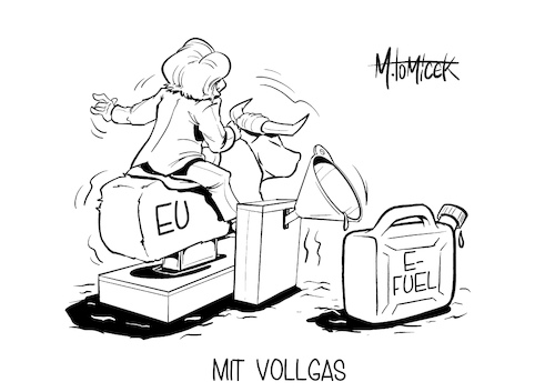 Mit Vollgas