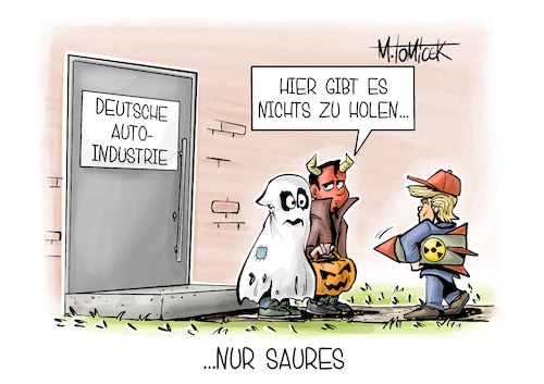 ...nur saures (medium) Cartoon: ...nur saures (medium) by Mirco Tomicek tagged halloween,kostüm,kostüme,halloweenparty,süßes,oder,saures,vw,volkswagen,verluste,verlust,auto,autoindustrie,industrie,wirtschaft,automobil,donald,trump,atom,atomwaffen,test,atomwaffentest,atomwaffe,usa,amerika,us,politik,karikatur,pressekarikatur,cartoon,mirco,tomicek,halloween,kostüm,kostüme,halloweenparty,süßes,oder,saures,vw,volkswagen,verluste,verlust,auto,autoindustrie,industrie,wirtschaft,automobil,donald,trump,atom,atomwaffen,test,atomwaffentest,atomwaffe,usa,amerika,us,politik,karikatur,pressekarikatur,cartoon,mirco,tomicek