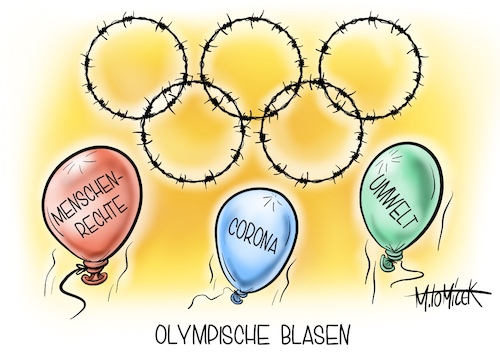 Olympische Blasen