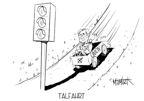 Talfahrt