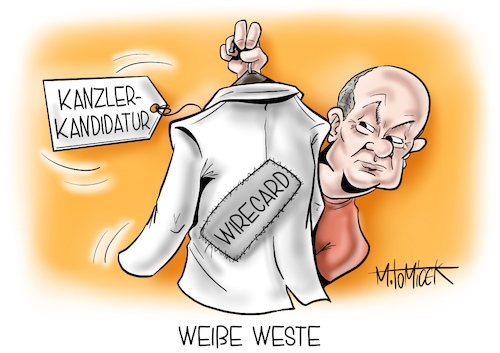 Cartoon: Weiße Weste (medium) by Mirco Tomicek tagged olaf,scholz,spd,vizekanzler,verantwortung,bilanzskandal,dax,wirecard,wire,card,skandal,weiße,weste,kanzlerkandidatur,kanzlerkandidat,kanzlerkandidaten,kanzleramt,kanzlerfrage,frage,kanzler,bundestagswahl,wahl,wahlen,cartoon,karikatur,pressekarikatur,mirco,tomicek,olaf,scholz,spd,vizekanzler,verantwortung,bilanzskandal,dax,wirecard,wire,card,skandal,weiße,weste,kanzlerkandidatur,kanzlerkandidat,kanzlerkandidaten,kanzleramt,kanzlerfrage,frage,kanzler,bundestagswahl,wahl,wahlen,cartoon,karikatur,pressekarikatur,mirco,tomicek