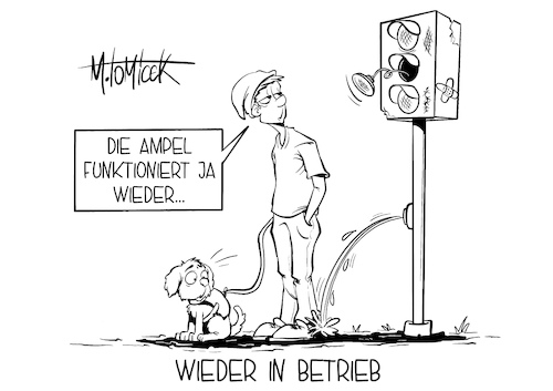 Wieder in Betrieb