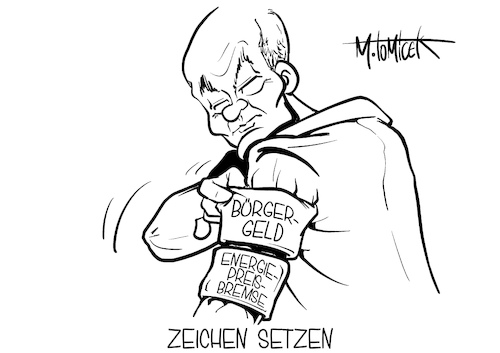 Zeichen setzen