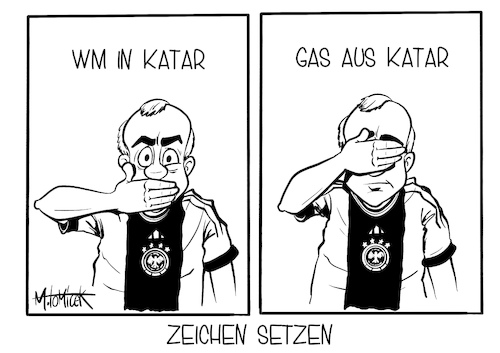 Zeichen setzen