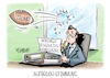 Cartoon: Aufbruch-Stimmung (small) by Mirco Tomicek tagged super,bowl,american,football,trump,usa,us,außenpolitik,sicherheit,münchner,sicherheitskonferenz,inneresicherheit,eu,münchen,karikatur,pressekarikatur,cartoon,mirco,tomicek