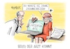 Biss der Arzt kommt