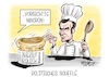 Cartoon: Politisches Souffle (small) by Mirco Tomicek tagged frankreich,emmanuel,macron,nahost,krieg,politik,palästina,staat,anerkennen,gaza,gazastreifen,souffle,karikatur,pressekarikatur,cartoon,mirco,tomicek
