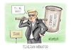 Cartoon: Teheran-Minator (small) by Mirco Tomicek tagged donald,trump,usa,amerika,iran,teheran,proteste,demonstrationen,demos,protest,sanktionen,strafzölle,zölle,zoll,zollhammer,hammer,terminator,karikatur,cartoon,pressekarikatur,mirco,tomicek