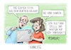 Cartoon: Vanlife (small) by Mirco Tomicek tagged tanken,tankstelle,tank,tankrabatt,rabatt,benzin,öl,diesel,tankstellen,autofahrer,ölpreise,rente,rentner,rentenreform,karikatur,cartoon,pressekarikatur,mirco,tomicek