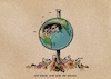 Cartoon: Alles was bleibt (small) by Guido Kuehn tagged umwelt,planet,mikroplastik,plastik,kunststoff,müll