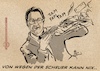 Cartoon: Scheuer (small) by Guido Kuehn tagged scheuer,csu,maut,untersuchungsausschuss