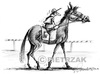 Cartoon: New Jockey (small) by Darek Pietrzak tagged caricature