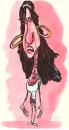 Cartoon: Amy Winehouse (small) by dotmund tagged amy,winehouse