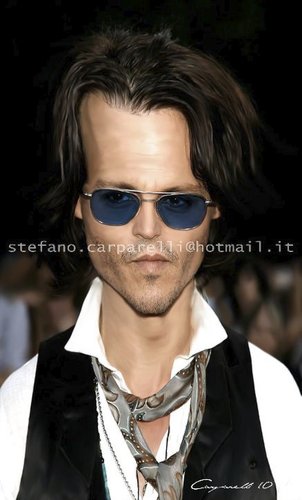 Cartoon: Johnny Depp (medium) by carparelli tagged caricature