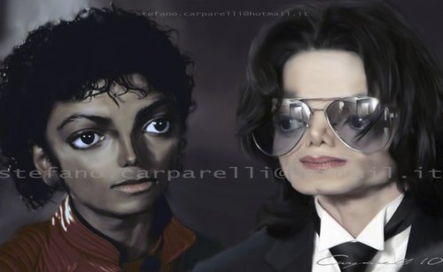 Cartoon: Michael Jackson (medium) by carparelli tagged digital,caricature