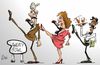 Cartoon: Fawlty towers (small) by campbell tagged fawlty towers john cleese