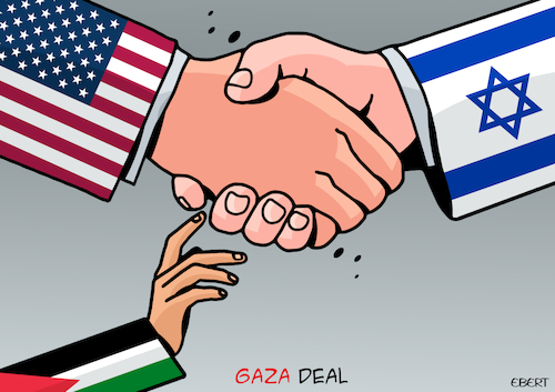 Cartoon: The third wheel (medium) by Enrico Bertuccioli tagged israel,usa,gaza,gazastrip,palestine,freepalestine,gazapeaceplan,trump,donaldtrump,netanyahu,benjaminnetanyahu,hamas,israelhamaswar,palestinianstate,peacedeal,gazadeal,political,politicalcartoon,politicalcartoons,editorialcartoon,israel,usa,gaza,gazastrip,palestine,freepalestine,gazapeaceplan,trump,donaldtrump,netanyahu,benjaminnetanyahu,hamas,israelhamaswar,palestinianstate,peacedeal,gazadeal,political,politicalcartoon,politicalcartoons,editorialcartoon