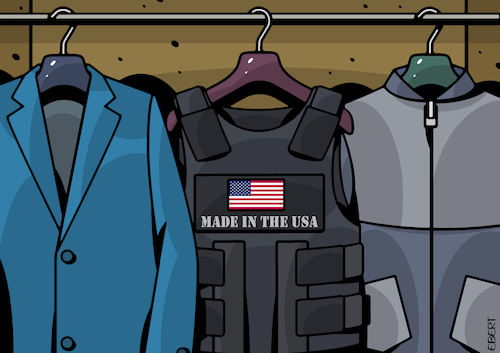 Cartoon: The USA wardrobe (medium) by Enrico Bertuccioli tagged usa,weapons,assaultweapons,gunfire,nra,shooting,massshootings,crisis,political,government,freedom,wardrobe,violence,bloodshed,problem,society,people,stress,gunscontrol,control,usa,weapons,assaultweapons,gunfire,nra,shooting,massshootings,crisis,political,government,freedom,wardrobe,violence,bloodshed,problem,society,people,stress,gunscontrol,control