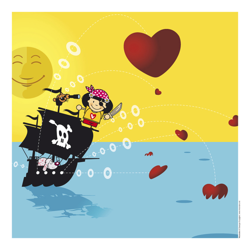 Cartoon: Vincenzina pirata (medium) by Giuseppe Scapigliati tagged strip