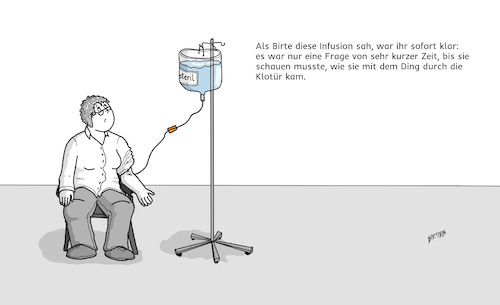 Cartoon: Infusion (medium) by Birtoon tagged infusion