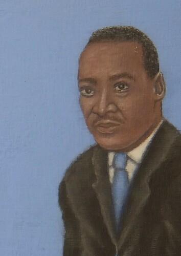 Cartoon: Martin Luther King (medium) by Cassou tagged martin,luther,king