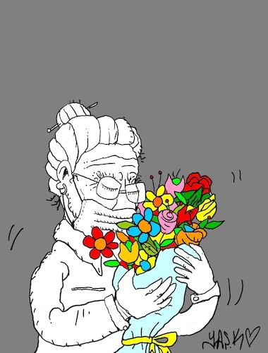 Cartoon: affection (medium) by yasar kemal turan tagged affection